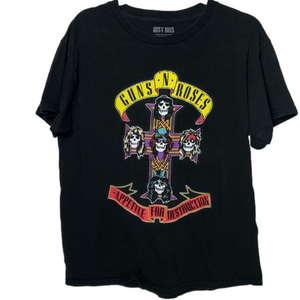 Guns and Roses Black Tshirt